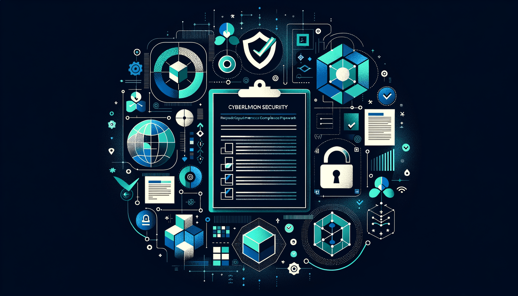 Written information security plan with compliance checkmarks and IRS regulatory framework