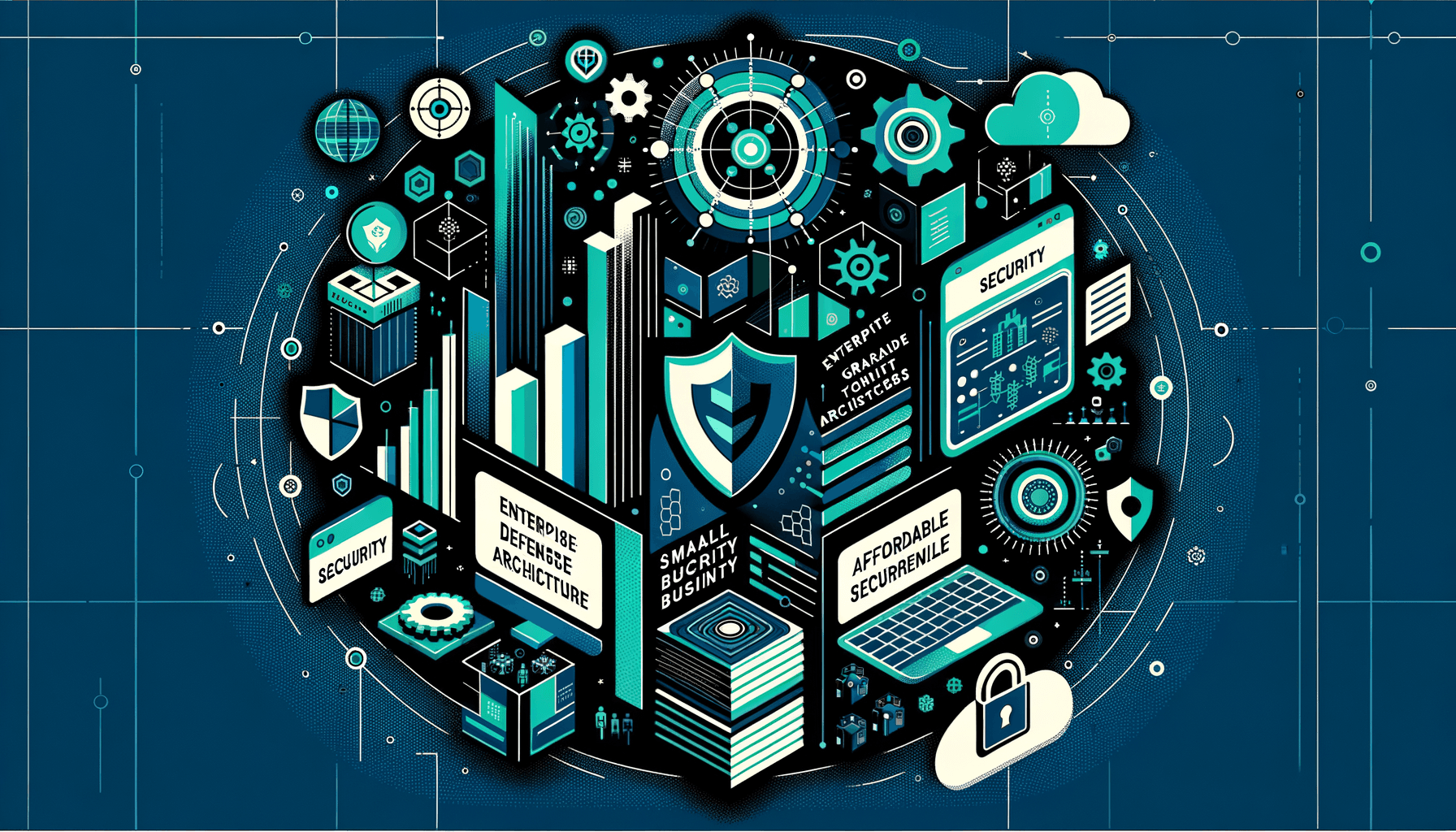 Enterprise-grade security tools scaled down for small business with layered defense