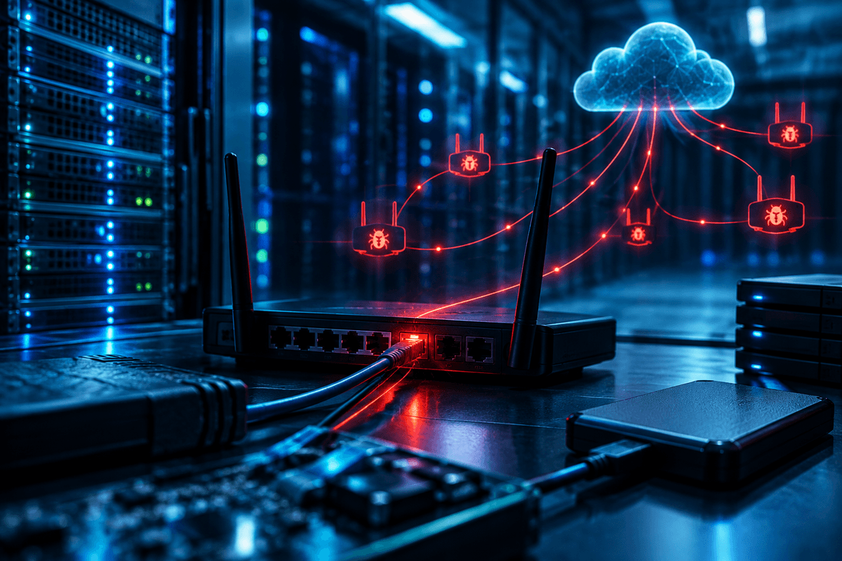 Evooo1Bot Malware Hijacks Routers as Traffic Relays - evooo1bot linux botnet router attack update 2026