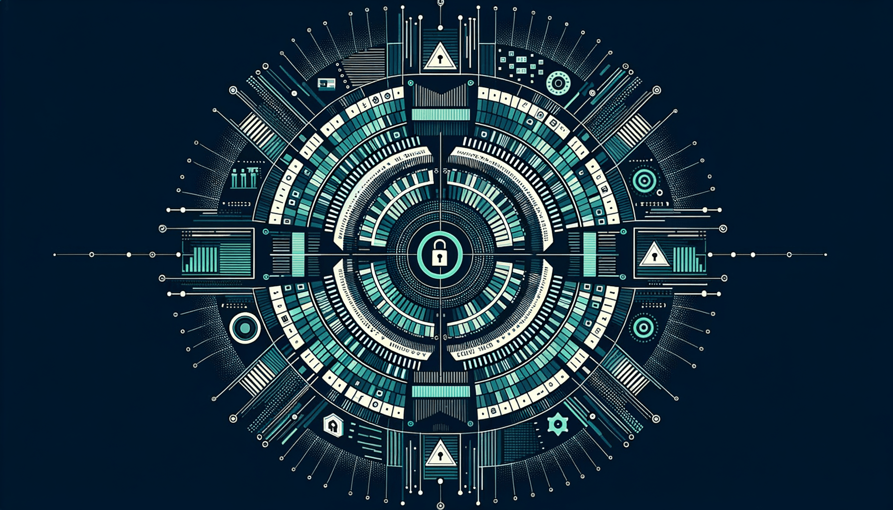 Concentric encryption layers with verification seals protecting central document core